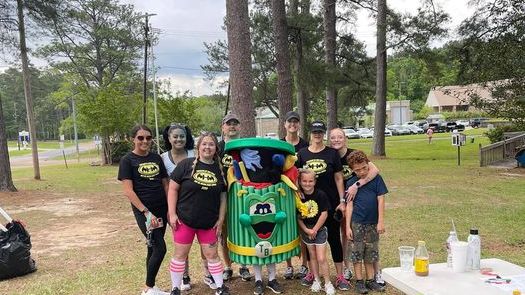 Liberty Garden on Community Clean-Up Day