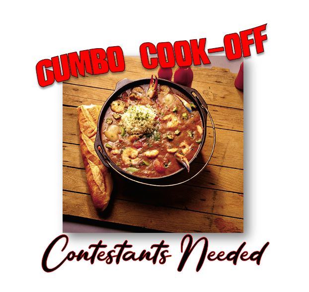 Gumbo Contestants Needed